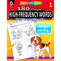 Shell Education Shell Education 180 Days of High-Frequency Words Book, Grade 1 51634